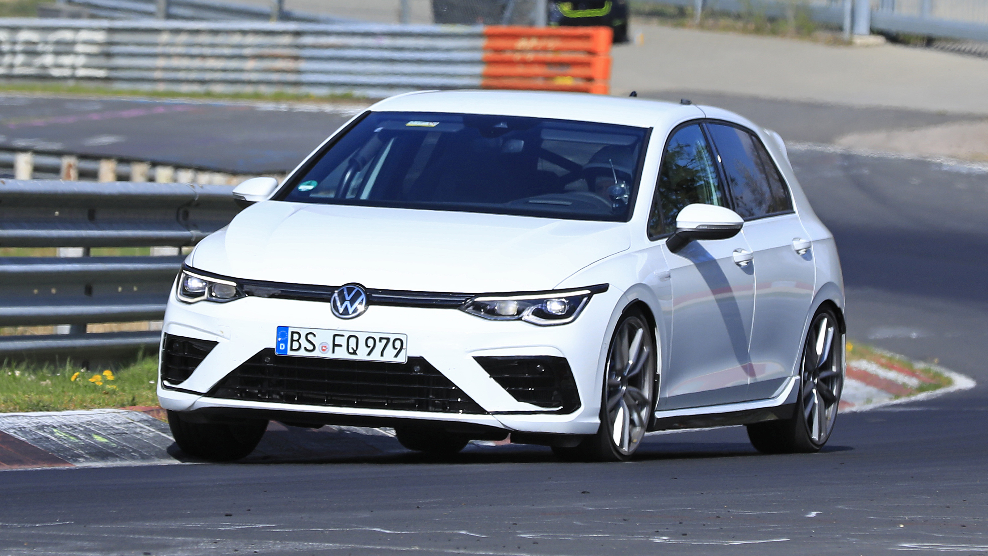 New 2020 Volkswagen Golf R Spotted Testing At The Ring Auto Express